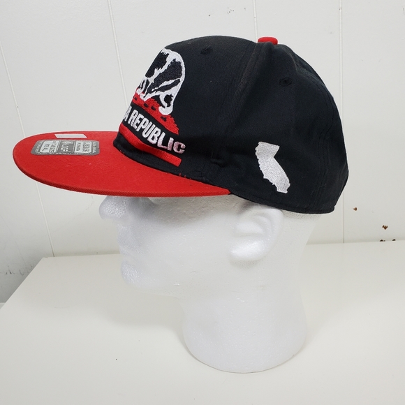 California Republic Cali bear snapback hat OSFM - Picture 5 of 10